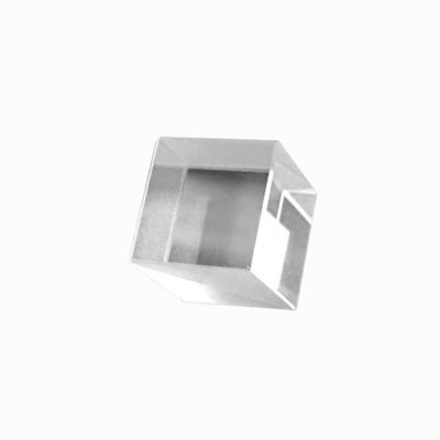 Büyük BK7 Optik Cam Mercek Kristal Küp Prizma Kızılötesi Fresnel Mercek