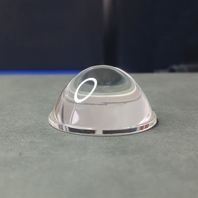 Led Meşale Işık Reflektörü Optik Cam Lens 50mm Cam Tir Lens 10 Derece Cob