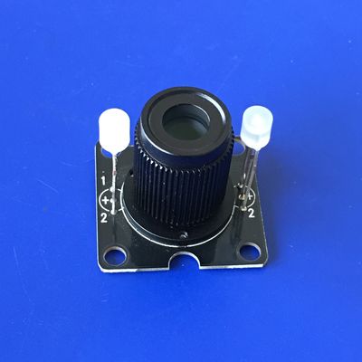 BK7 Plano Dışbükey Silindirik Lens, 200 ila 1100nm Lazer Diyot Kolimatör Lens