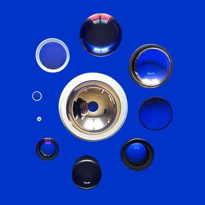 Safir Yuvarlak Led Reflektörlü Bardak BK7 Kızılötesi Alüminyum 1.5-300mm Çap