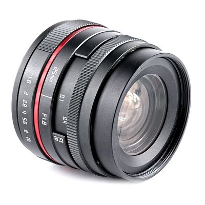 Geniş Açı 50J Optik Cam Lens Af Mf Kamera Telefoto Lens