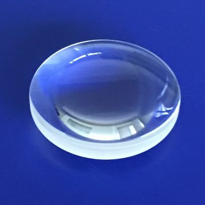 300mm Optik Cam Lens Bikonveks Asferik Kaynaşmış Silika Küresel Cam Lens