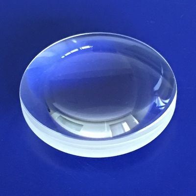 300mm Optik Cam Lens Bikonveks Asferik Kaynaşmış Silika Küresel Cam Lens
