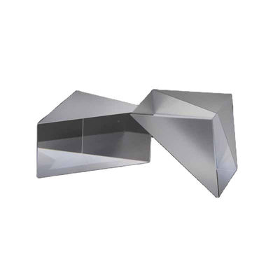 Büyük BK7 Optik Cam Mercek Kristal Küp Prizma Kızılötesi Fresnel Mercek
