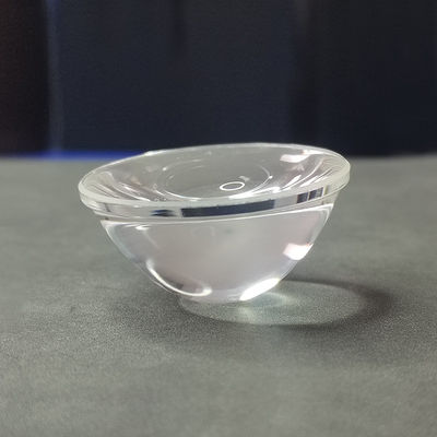 Led Meşale Işık Reflektörü Optik Cam Lens 50mm Cam Tir Lens 10 Derece Cob