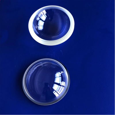 Kızılötesi termal görüntüleme kamerası için AR kaplama silika optik Sapphire Dome Lens
