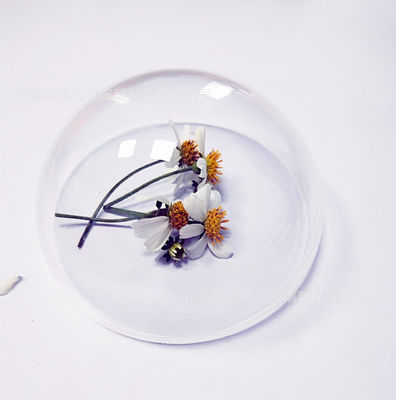 14.5mm Yuvarlak Optik Cam Lens, Polikarbonat LED Optik Lens