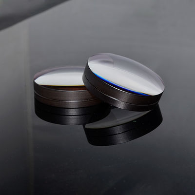 Factory price circular quartz optical glass K9 BK7 polishied sapphire telescope objective achromatic gluing lens