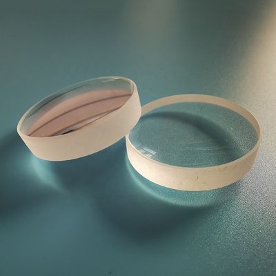 AR Kaplamalı Plano Dışbükey Küresel Sigortalı Silika Lens Yansıma Önleyici Kaplamalı