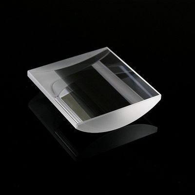 200mm BK7 Akrilik İçbükey Silindirik Lens Şeffaf