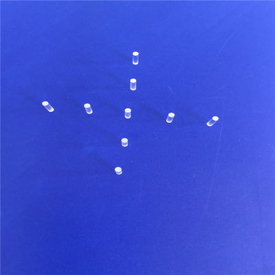 20mm 100mm Suya Dayanıklı Silindirik Kuvars Cam Çubuk